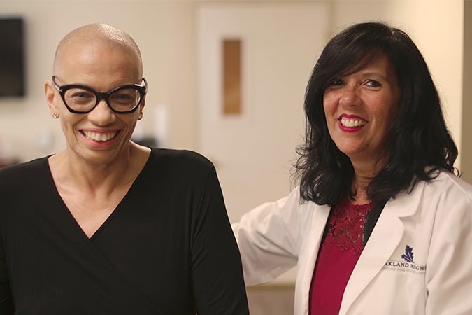 Therapist and patient